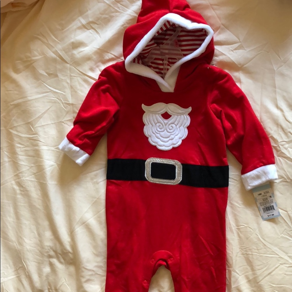 Cat & Jack 18M Santa suit